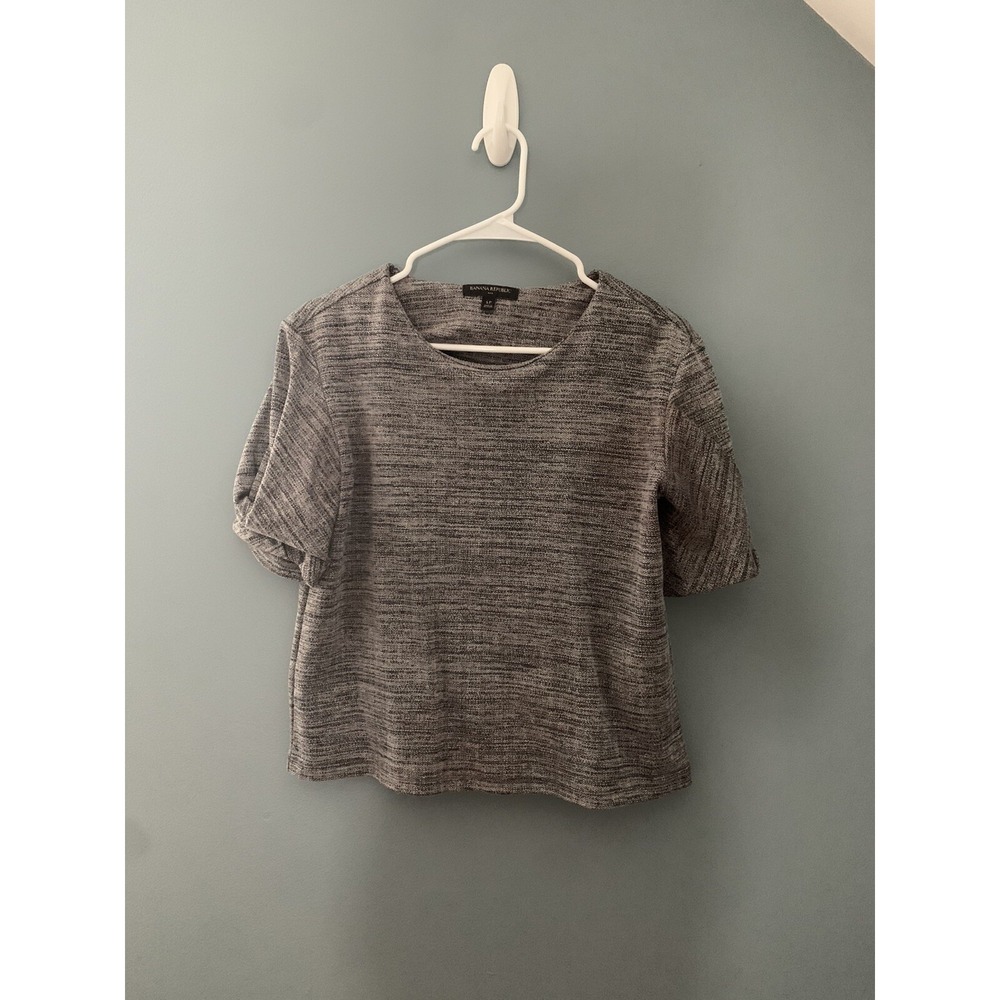 Banana Republic Blouse Gray Women's Small